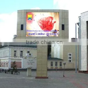 Full Color Tube Chip Color and 10mm Pixels Led Outdoor Sign for Commercial Use thumbnail-1