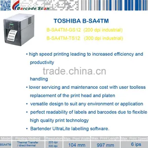 TEC B-SA4TM Desktop Label Printer For Any Printing Application With High-quality Output thumbnail-2