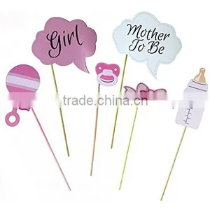 2016 Baby Shower Decorations Kit Includes Banner Sash Balloons Pom Poms More Set Photo Booth Props thumbnail-2