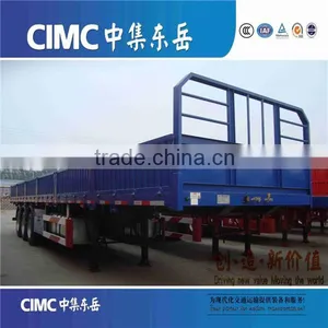 CIMC Double Coin Tyre Fuwa Axle Side Wall Cargo Truck Trailer Vietnam thumbnail-4