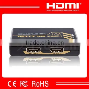 High Quality Hdmi Splitter V1.4 1 in 2 Out Support 3D thumbnail-1