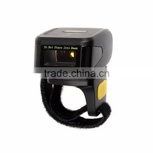 New Designed Wearable 1d-2d Laser Mini Blutooth Barcode Scanner thumbnail-2