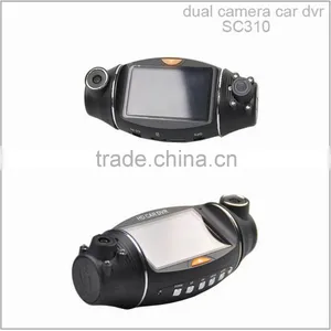 SC310 High Quality 2 Channel Car Dvr 2.7 Dual Camera Gps G-sensor Car Dvr thumbnail-6