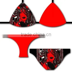 Custom Sublimation Bikini Swimwear thumbnail-1