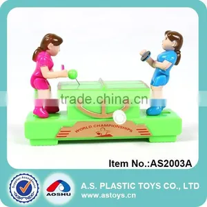 Novelty Plastic Wind up Table Tennis Game Toy for Baby thumbnail-5