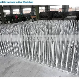 M34x4x600MM/150x120x50x5MM Hollow U Head Jack Electro Galvanized thumbnail-4