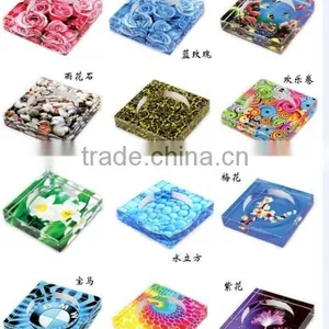 Special Crystal Ashtray,crystal Smoking Set With Engraved Logo Color for Bar Decorations (R-1021 thumbnail-3