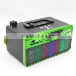 High Quality Bamboo Bluetooth Speaker Wooden Wireless Speaker Mini Wood Speaker Portable thumbnail-2