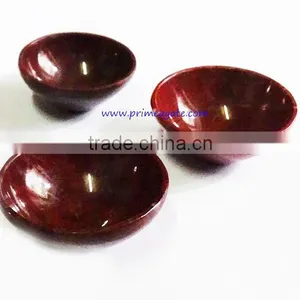 Wholesale Red Jasper 2Inch Bowls Manufacturer : Prime Agate Exports : Khambhat Agate : India thumbnail-1