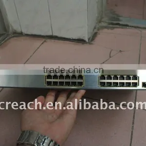 Cisco Catalyst 3750 WS-C3750-24TS-S 24 Port Switch GBIC thumbnail-1