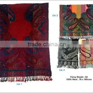 Fancy Bead Wool ShawlsFancy Beads 02 thumbnail-1