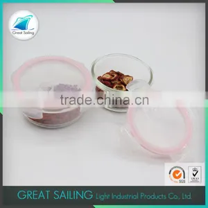 Home Decor Heat Resistant Microwavable Food Container Glass thumbnail-6