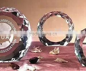 2016 New Product Round Section Crystal Paperweight thumbnail-1