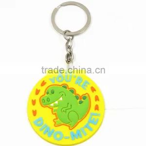 Yiwu Manre Bulk PVC/ Rubber Custom Silicone Keychain Custom Shape Keychain thumbnail-5