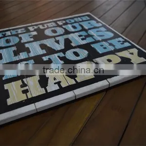 Wooden Vintage Style Sign - Wall Decoration WQ-004 thumbnail-2