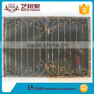Modern Wrought Iron Window Grill for Sale on Allibaba.com thumbnail-6