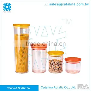 Houseware Round Shape Plastic Canister thumbnail-6