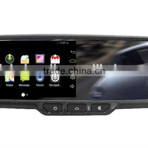 5inch Android Rearview Mirror With Bracket Gps Navigation+Google Storei+DVR+support SIM Card thumbnail-1