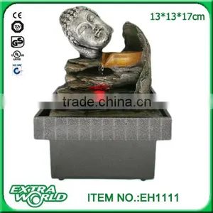 Indoor Decoration Artificial Rock Waterfall With Pot thumbnail-6