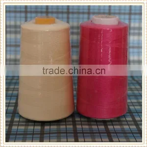 40/2 100% Cone Polyester Spun Sewing Thread for Jeans Kniting Weaving thumbnail-1