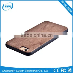 360 Degree Full Protective TPU+Red Sandal Wooden Back Cases Cover For Iphone 6 6S 6 Plus thumbnail-4