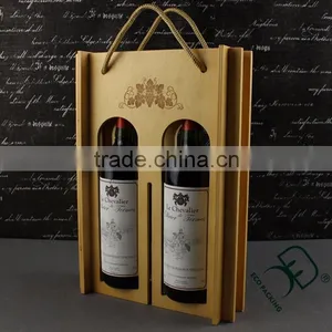 2015 New Product! Unique Not Closed Multi Function Wooden Wine Box thumbnail-1