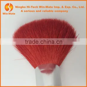 2014 Wholesale Pretty Welcomed Goat Hair& Wood Handle Cosmetic Powder Blush Brush thumbnail-3