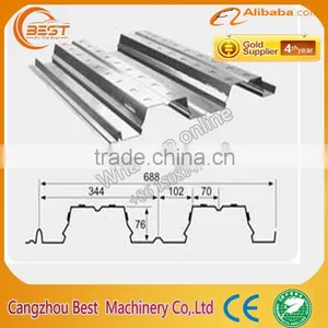Floor Tile Production Line Metal Steel Deck Roll Forming Machine thumbnail-5