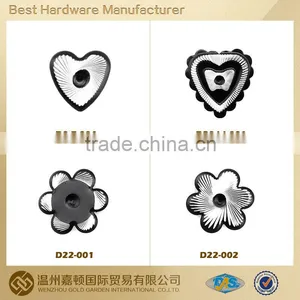 Hot Metal Stud Button Nailhead for Garment Various Designs Customized thumbnail-1
