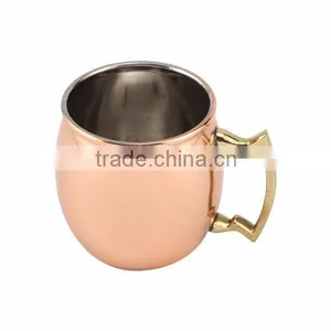 Copper Shot Glass Cup 2 Oz thumbnail-1