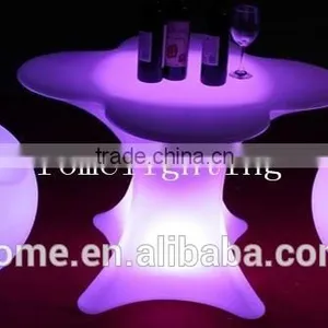 Color Change Bar Furniture Apple Stool Plastic Led Bar Stool thumbnail-1