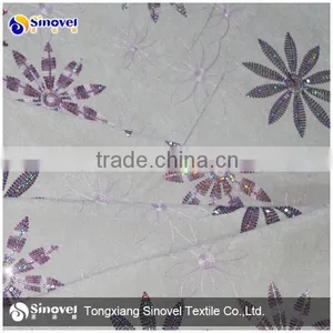 Polyester Embroidered Alboa Fabric thumbnail-1