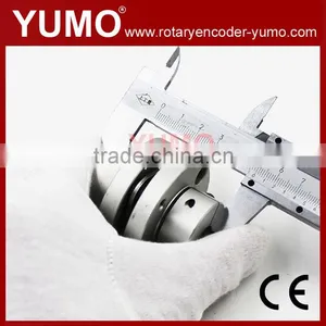 YUMO 10X10 Dia 50mm L 51 Cost-effective Single Disc Rotary Encoder Aluminum Alloy Couplings thumbnail-4