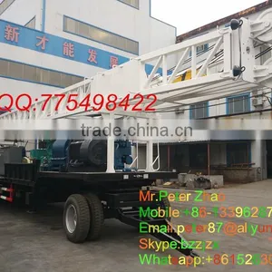 BZT600LSZ Water Well Drilling Rig Mounted on Trailer Chassis thumbnail-6