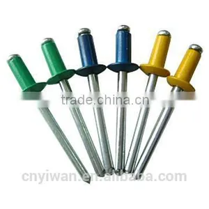 Chinese Color Coated Aluminium Blind Rivet With Steel Mandrel thumbnail-1