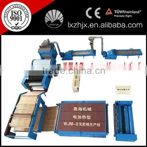 Nonwoven Polyester Staple Fiber Wadding Line, Themo-bonded Wadding Padding Production Line thumbnail-3