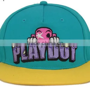 Wholesale Falt Sport Cap Design Custom Flex Fit Hip Hop Snapback Caps thumbnail-2