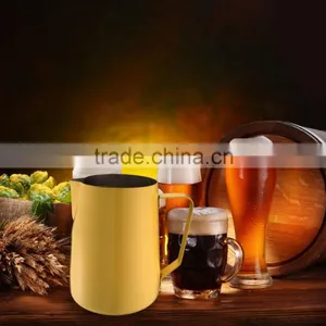 Barista Colorful Nonstick Stainless Steel Milk Pitcher/ Milk Jug With Non-stick Coating thumbnail-4