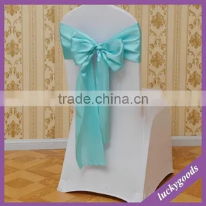 Wholesale Red Color Satin Chair Sashes for Weddings thumbnail-2