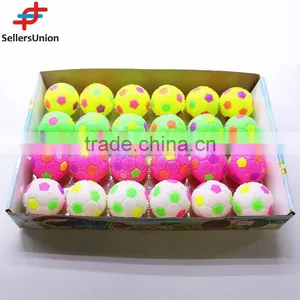 No. 1 Yiwu Exporting Commission Agent Wanted Multi-color Led Flashing Soccor Ball Toy thumbnail-1
