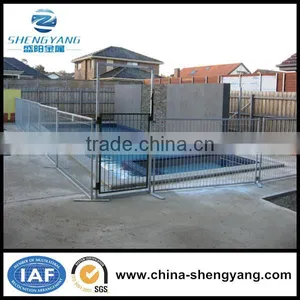 Used Folding Safety Temporary Swimming Pool Fence With Door thumbnail-1