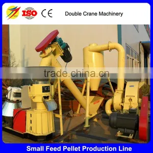Small Flat Die Feed Pellet Mill Machine to Make Pellet Feed for Chicken thumbnail-1
