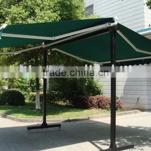 Motorized Stand Awning Twim Side Open thumbnail-1