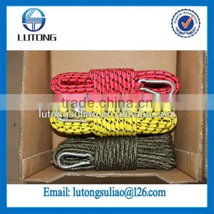 Diamond Braided Nylon Rope With Metal Hook thumbnail-1