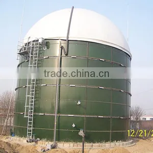 Organic Waste Disposer Biogas Digester Tank Made by Enamel Sheet thumbnail-3