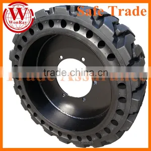 26.5-25 10-16.5 12-16.5 Cured-on Rims Skid Steer Loaders Wheel thumbnail-1