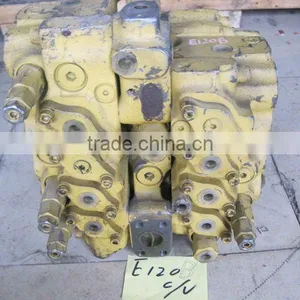 E120 MAIN CONTROL VALVE , ORIGINAL USED thumbnail-1