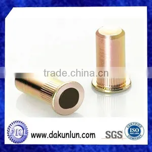 Flat Head Blind Rivet Nut With Knurling thumbnail-1