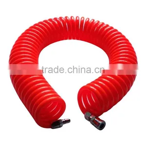 BLue Polyurethane Spiral Tube, PU Coil Hose With Quick Connectors(5.5*8mm),Pneumatic Valve thumbnail-2