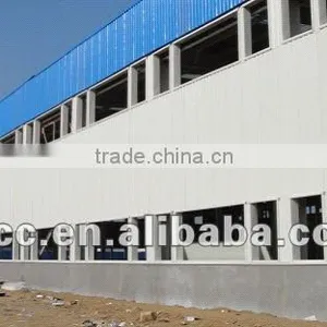 Light Steel Structure Warehouse With Insulation and Strong Seismic and Wind Resistance thumbnail-1